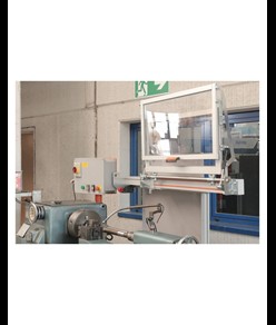 Riparo per l’autocentrante e il carrello del tornio parallelo